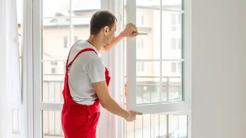 Pose d'une fenêtre neuve